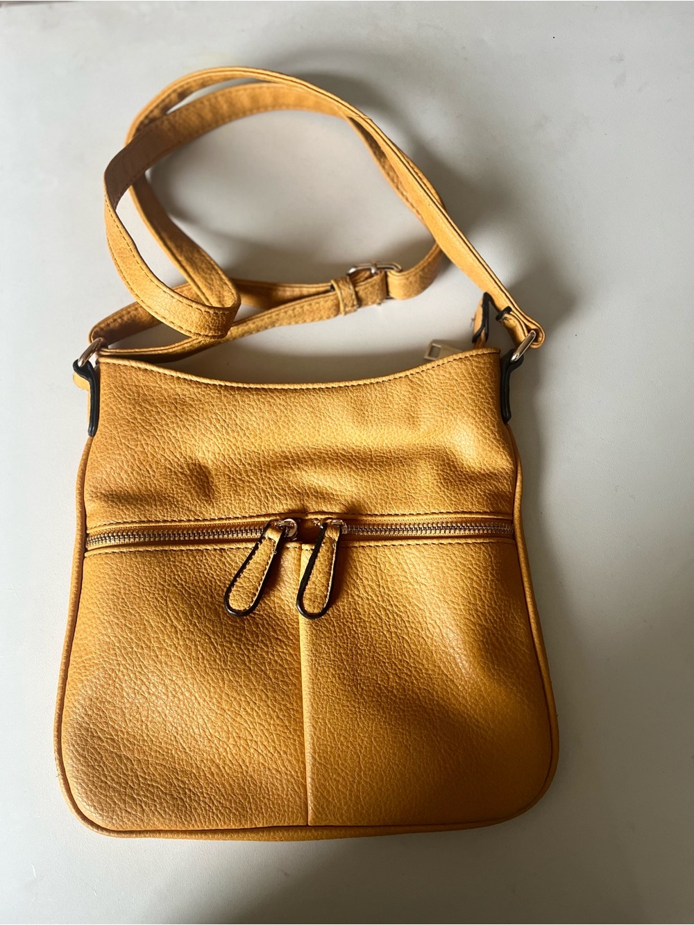 Women’s Yellow Crossbody Bag - Classic Everyday Style